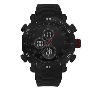 New George Black Anadigi Watch